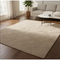 GENERICO - Alfombra Grande 2x2.4m Moderna Peluda Suave Sala De Estar