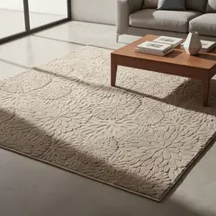 GENERICO - Alfombra Grande 2x2.4m Moderna Peluda Suave Sala De Estar