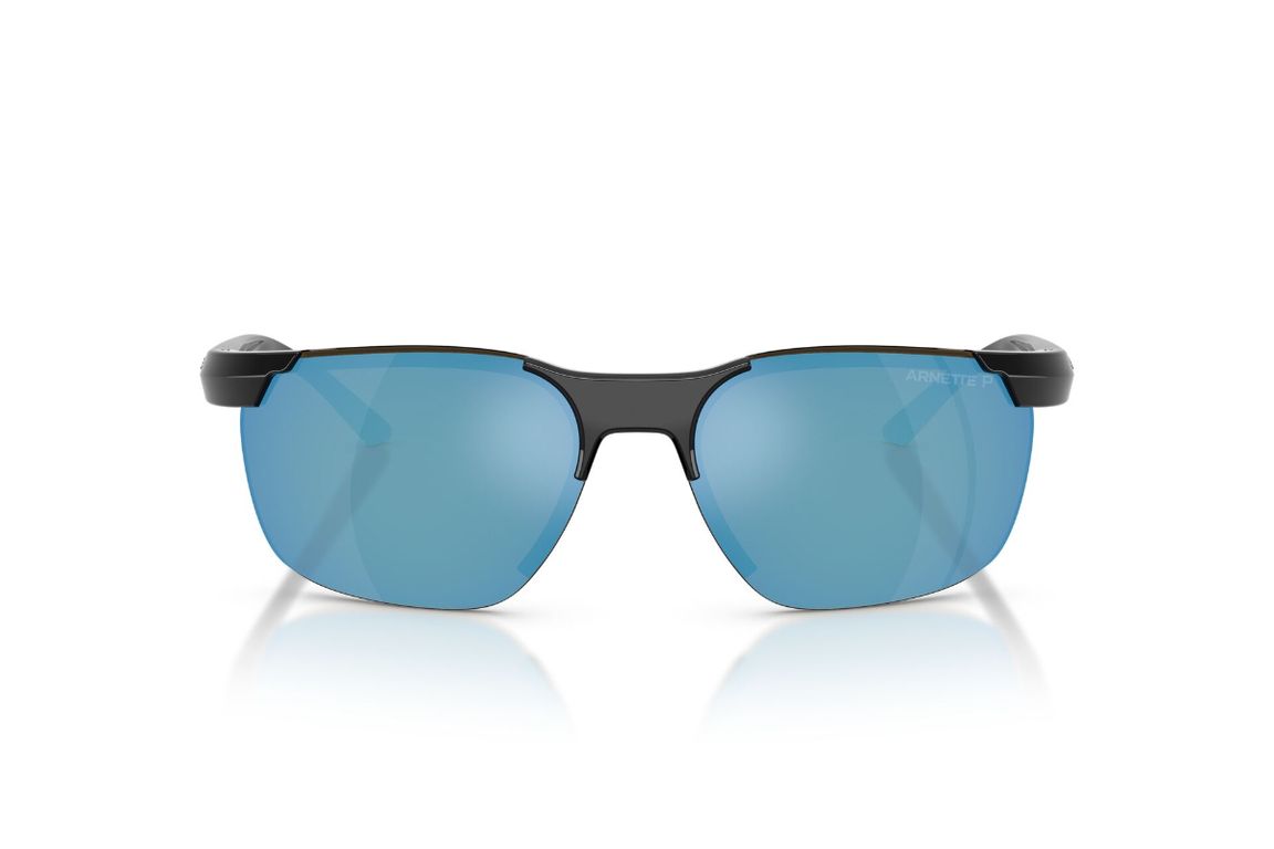 Lentes de Sol Negro Polarizados Espejados Negro M