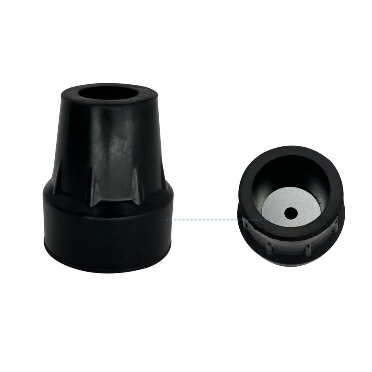 MATVOLL - Regatón para Bastón Canadiense 19 mm