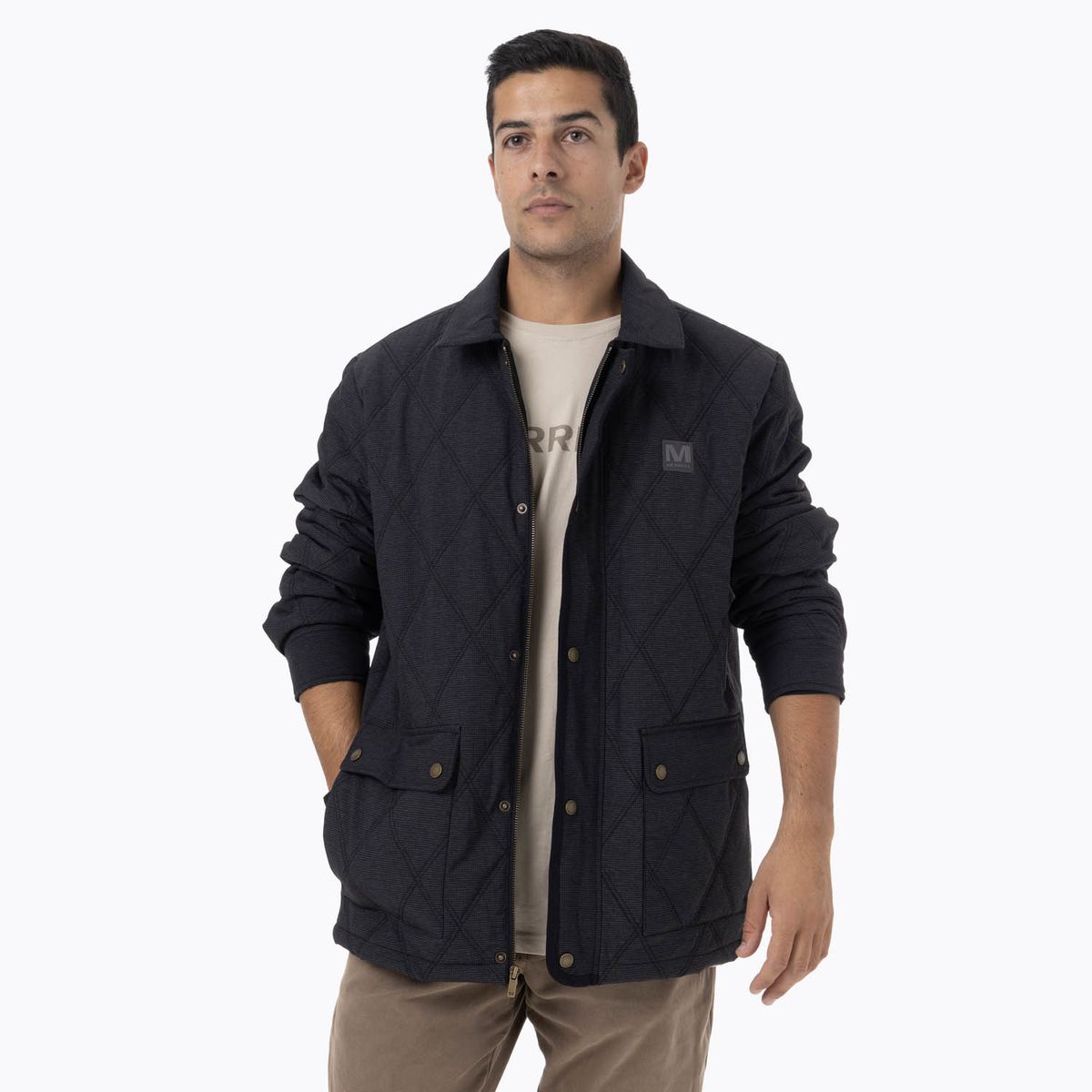 MERRELL - Chaqueta Hombre Halees Full Zipper Negro MERRELL