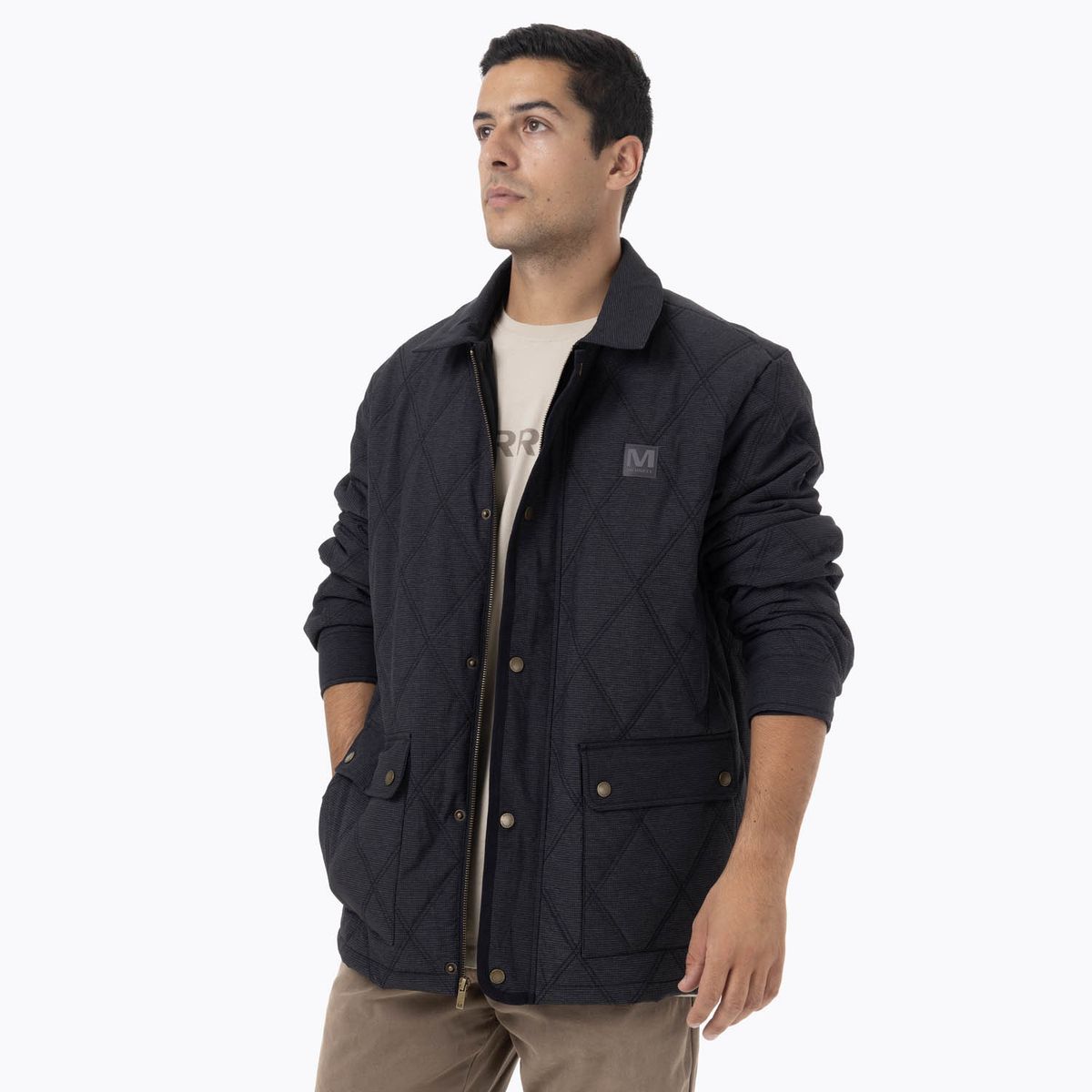 MERRELL - Chaqueta Hombre Halees Full Zipper Negro MERRELL