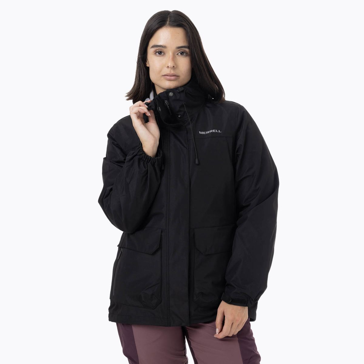 MERRELL - Parka Mujer Ezeo 3-In-1 10K Negro MERRELL