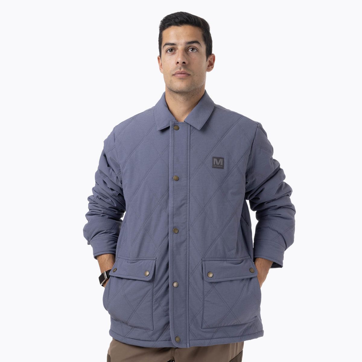 MERRELL - Chaqueta Hombre Halees Full Zipper Azul MERRELL