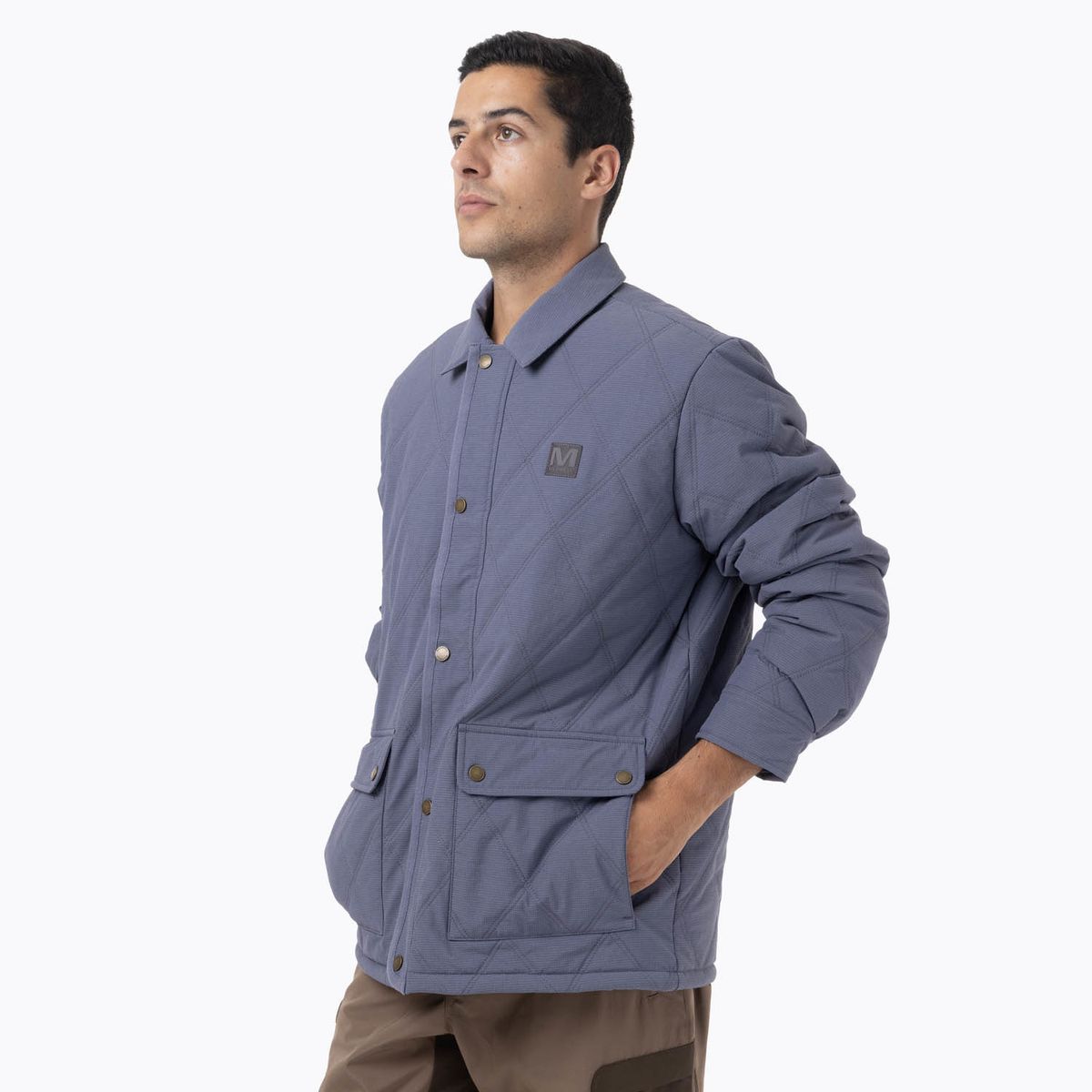 MERRELL - Chaqueta Hombre Halees Full Zipper Azul MERRELL