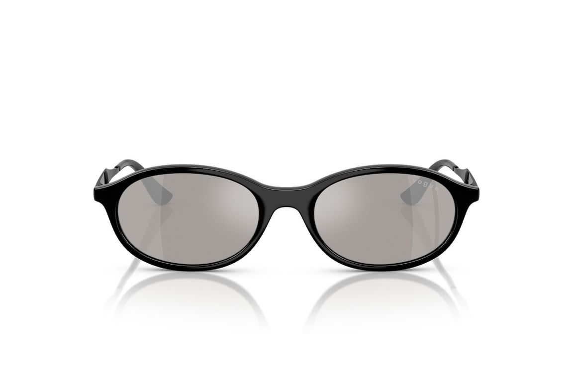 Lentes de Sol Negro Espejados Negro M