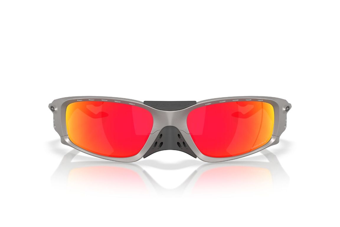 Lentes de Sol Plantaris Sq Prizm Ruby Espejados Plateado M