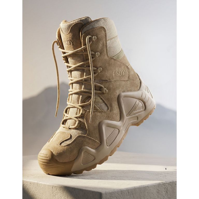 Botas Tacticas Outdoor ESDY Beige 39