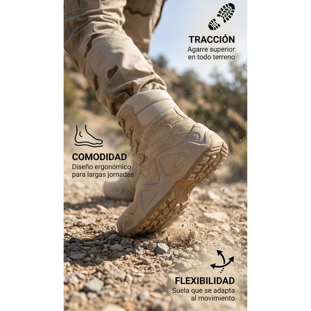 COMANDOS TACTICOS - Botas Tácticas Outdoor ESDY