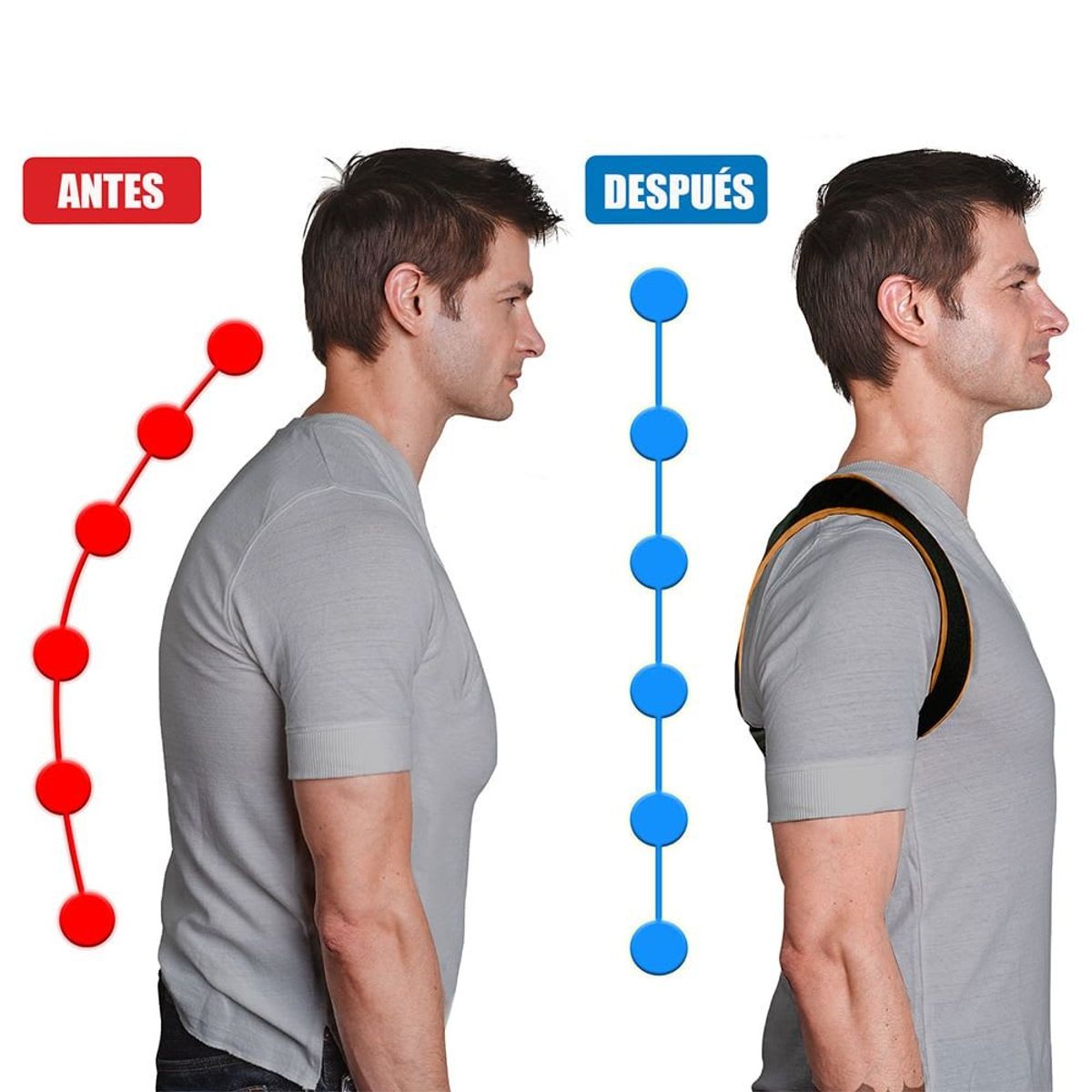 MOVI - Corrector Postura de Espalda Unisex - Posture Doctore