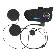 GENERICO - Audífono Intercomunicador Casco Motocicleta Auriculares Bluetooth Llamada S10