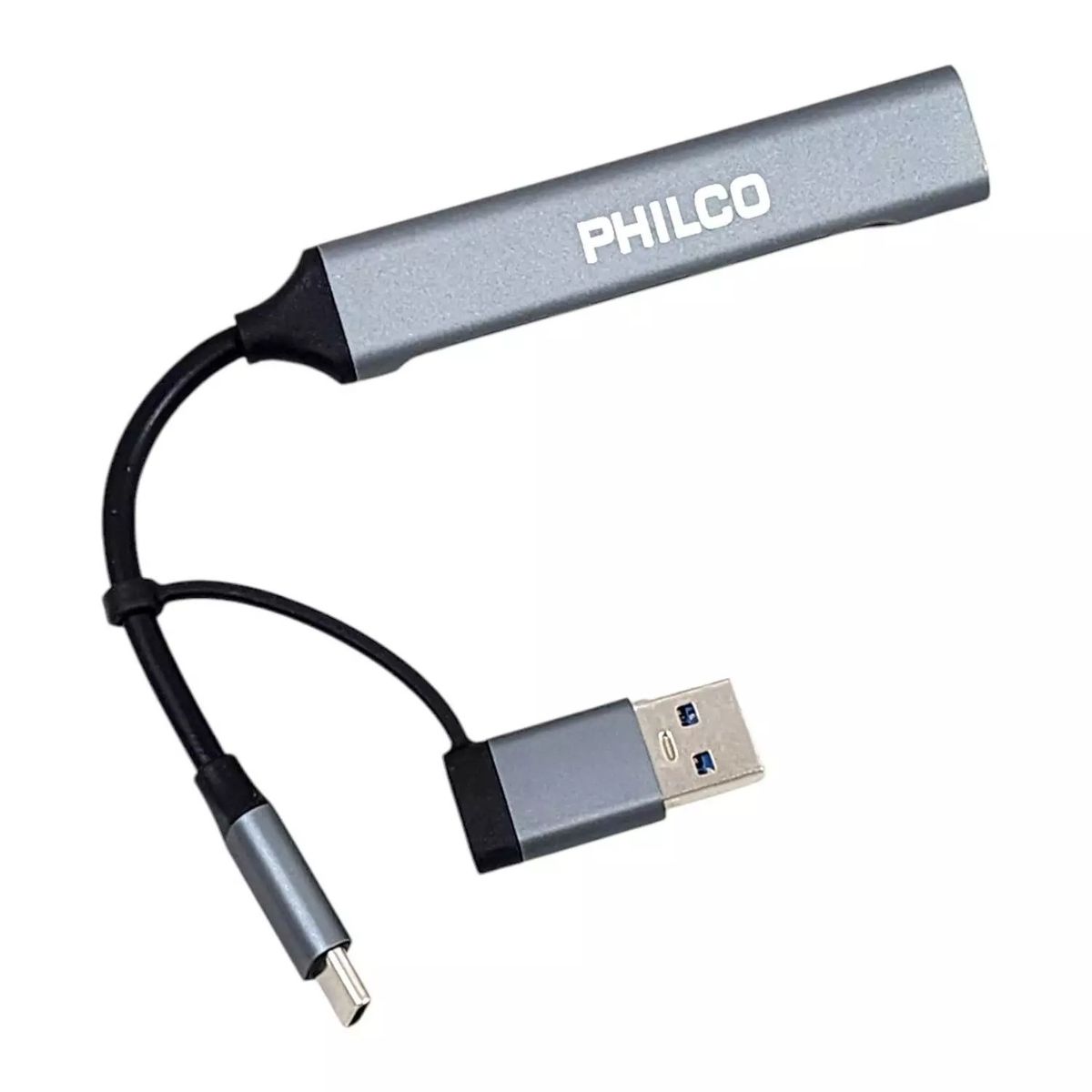 PHILCO - Hub USB 3.0 4 Puertos USB/USB-C Philco 37186