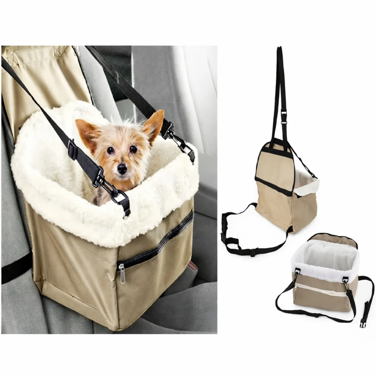 MOVI - ASIENTO DE MASCOTAS PARA AUTO