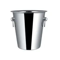 GENERICO - Hielera Cuiner Acero Inoxidable 7.6 L Champañera Con Manija Plateada