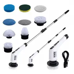 MOVI - Cepillo de Limpieza Eléctrico Inalámbrico 9 en 1 Multiuso