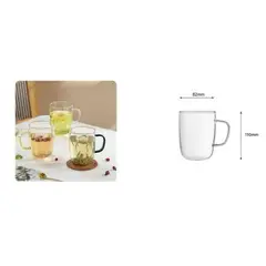 GENERICO - TAZA DE VIDRIO X6UND 470ML