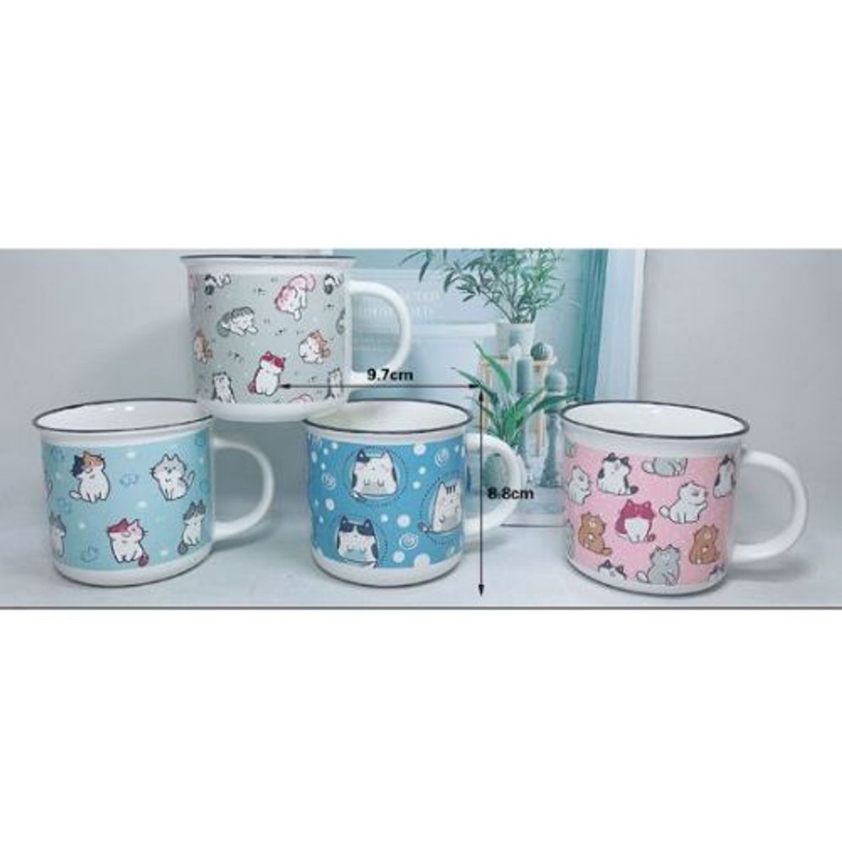 GENERICO - TAZA DE CERÁMICA 400ML