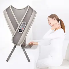 MOVI - Cojín Masajeador para Cuello y Espalda con Función Calor Masaje Relajante y Terapéutico