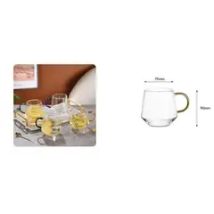 GENERICO - TAZA DE VIDRIO X4UND 420ML