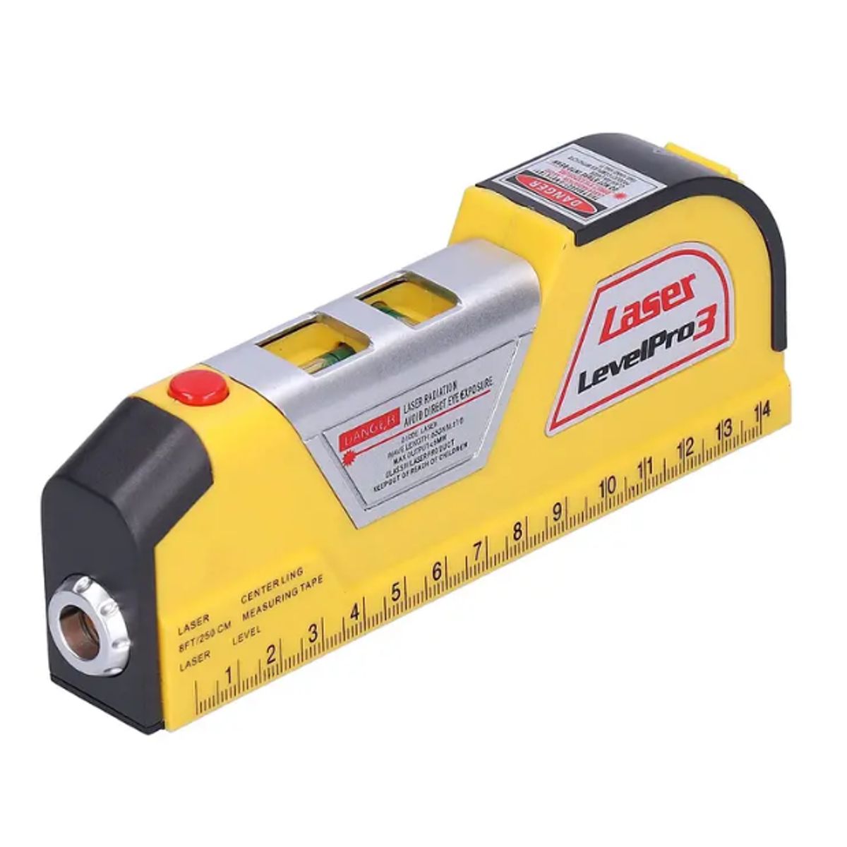 GENERICO - Nivel Laser Con Cinta Metrica 250cm Multifuncional Pro
