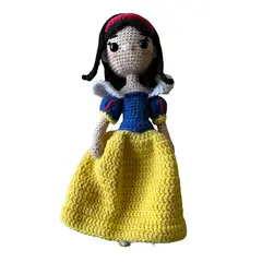 SIMPLE IDEAS - Muñeca Princesa Amigurumi 28 cms