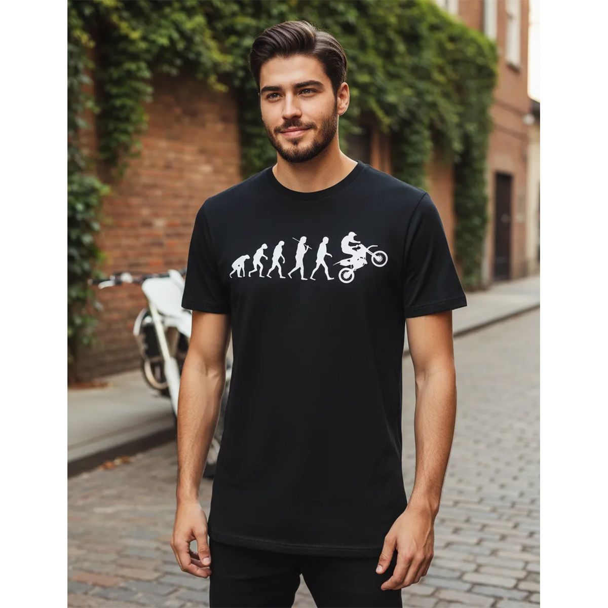 ROLY - Polera Sudadera Moticiclista Motoquero Evolution