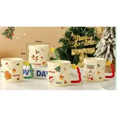 GENERICO - TAZA NAVIDEÑA BLANCA 380ML