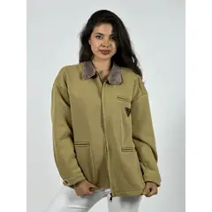 ENIGMATICA BOUTIQUE - Chaqueta Afranelada con Cierre