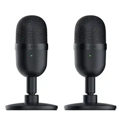 RAZER - Set 2 Micrófono Seiren Mini USB Streaming Negro