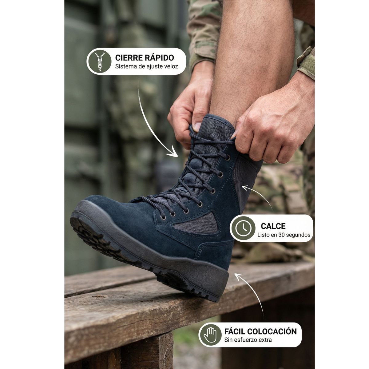 OUTDOOR RESEARCH - Botas Tácticas Outdoor Antideslizante