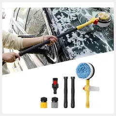 MOVI - Cepillo Giratorio Para Lavar Autos con Conexión a Agua