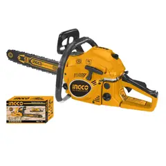 INGCO - Motosierra A Gasolina 46 Cc Espada 18 Pulg 1,8 Kw