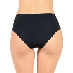 CULOTTE - Calzon Menstrual Paula Flujo Medio Sin Costuras Negro