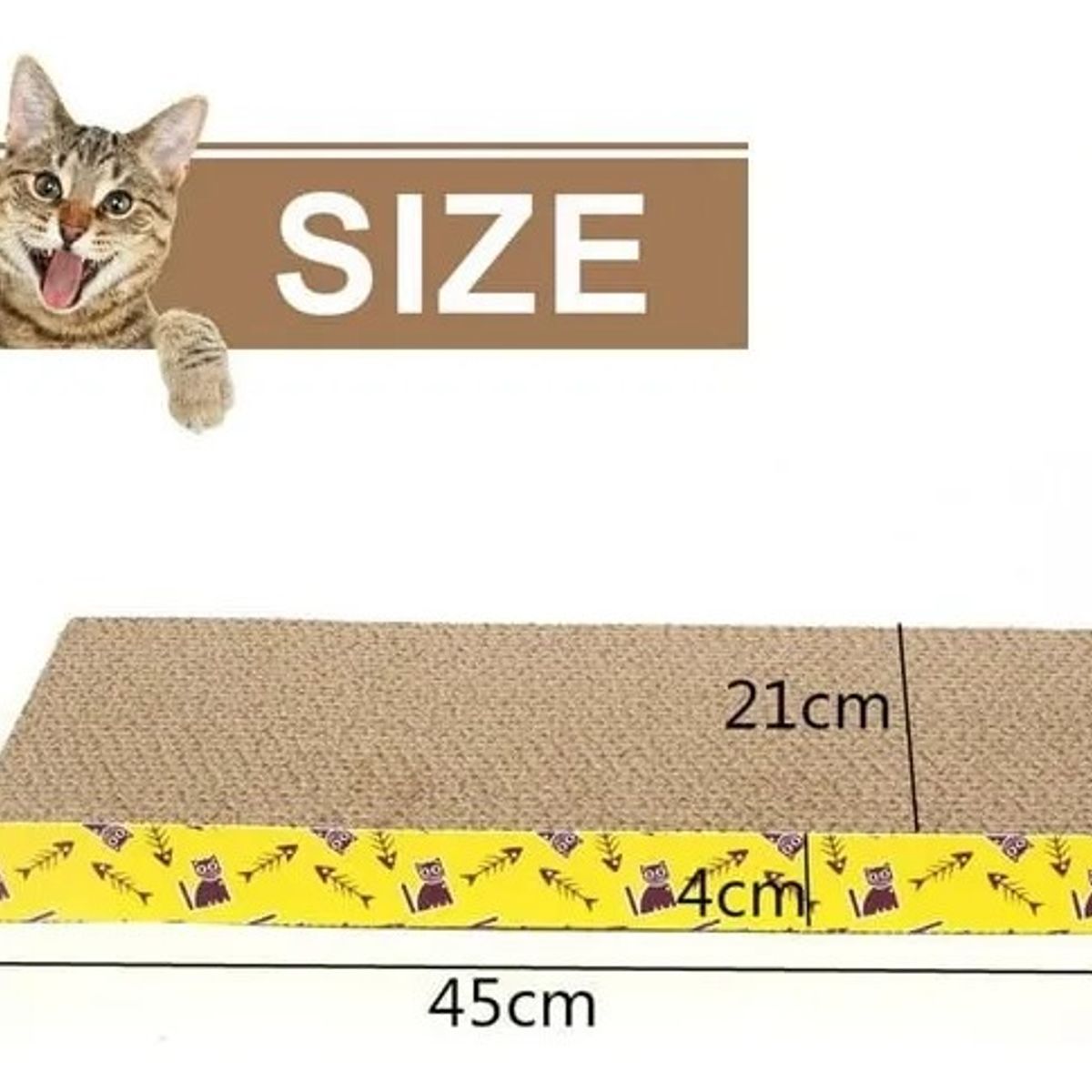 GENERICO - x2 Rascadores Rascador De Gatos Rascador Gato Rascador Carton