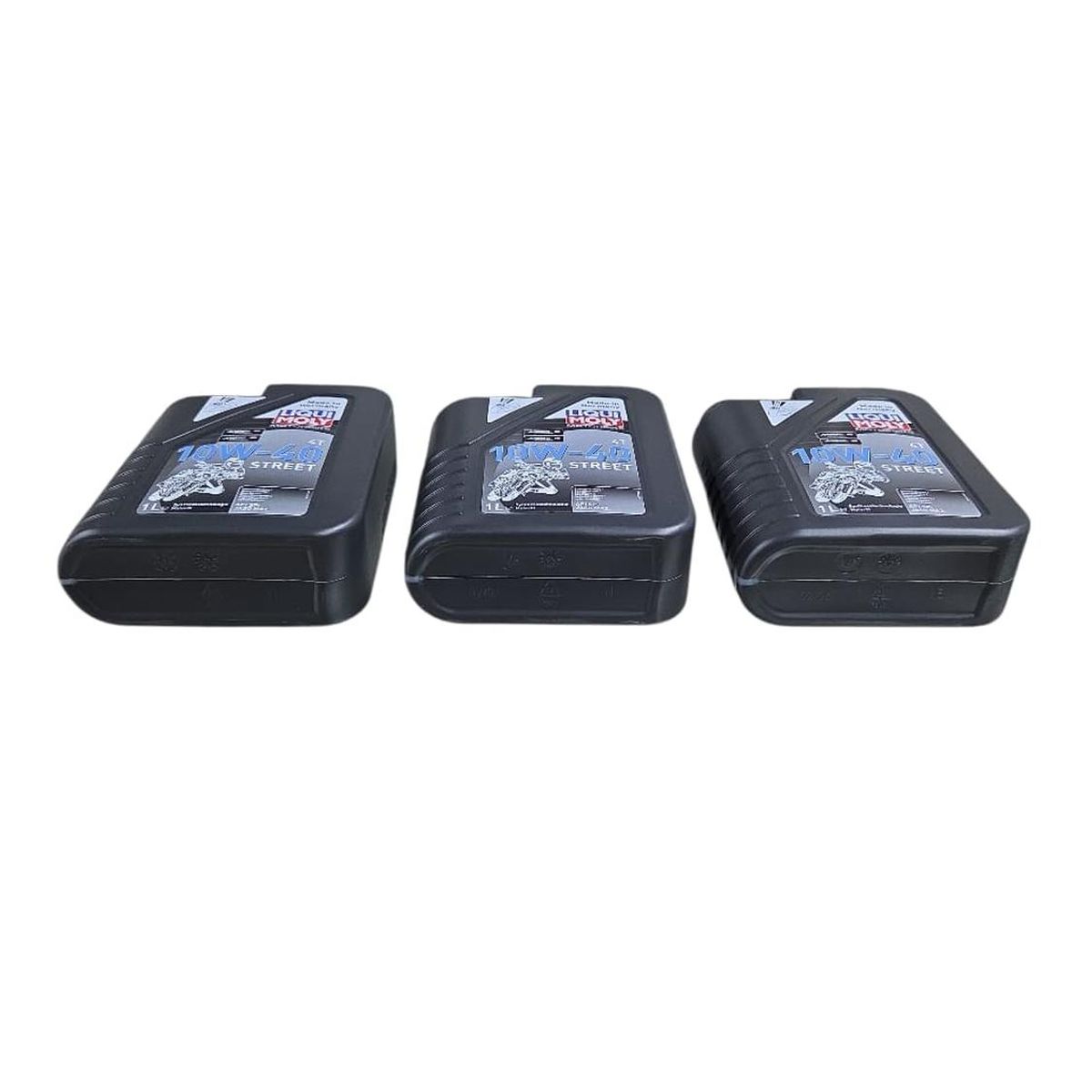 LIQUI MOLY - Pack 3L Aceite Moto Liqui Moly 10w 40 Sintetico 1L 4T