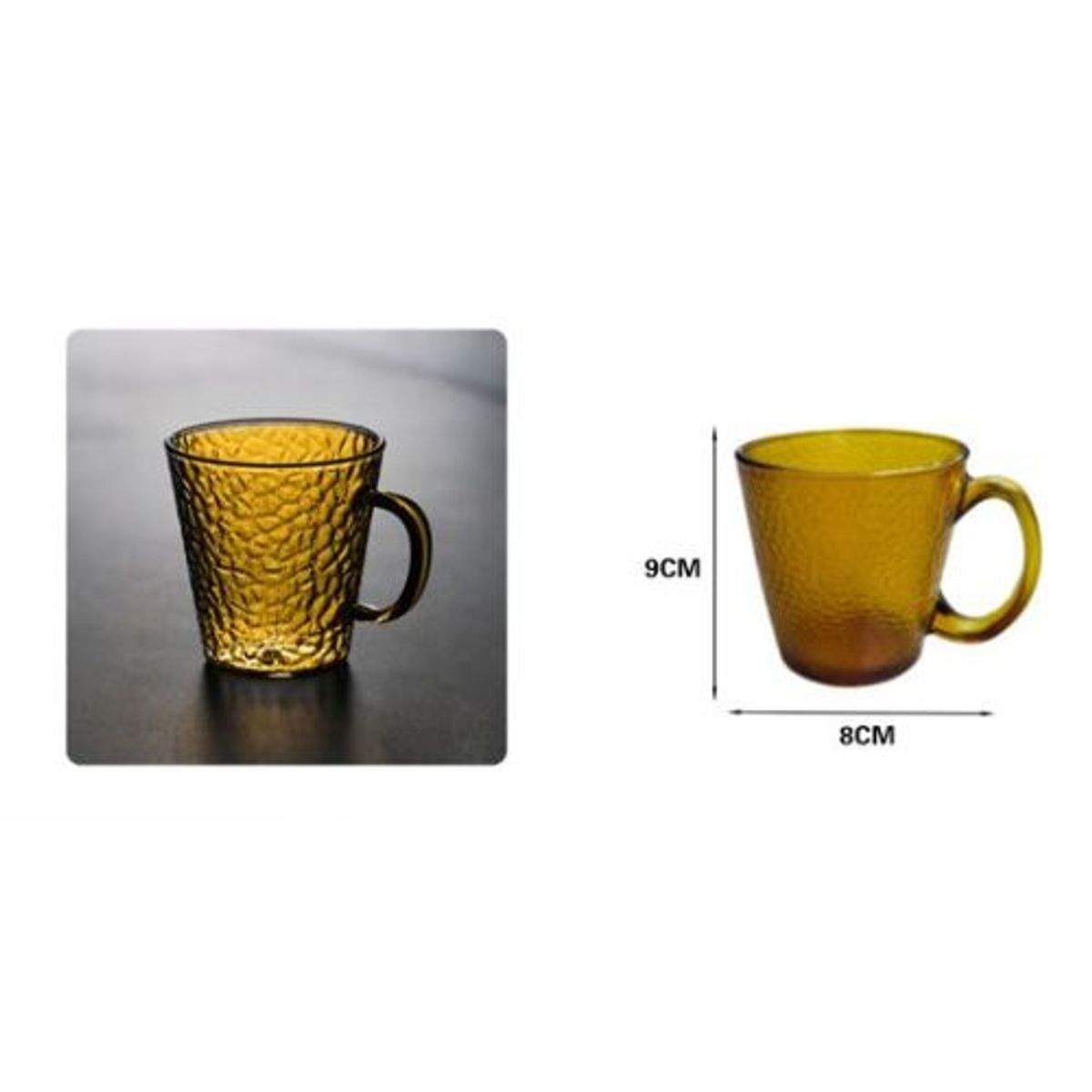 GENERICO - TAZA DE VIDRIO 250ML