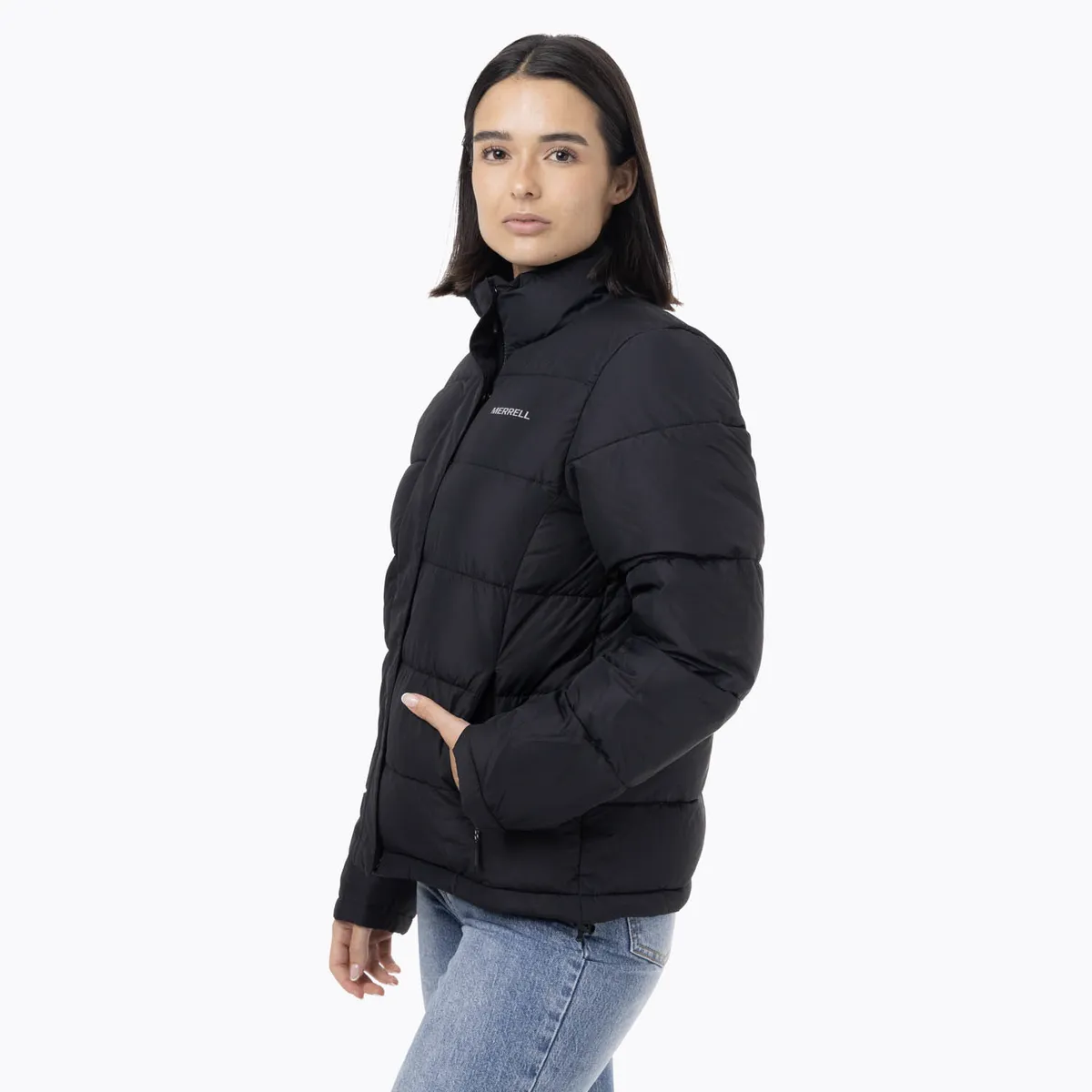 MERRELL - Parka Mujer Puffa Negro MERRELL