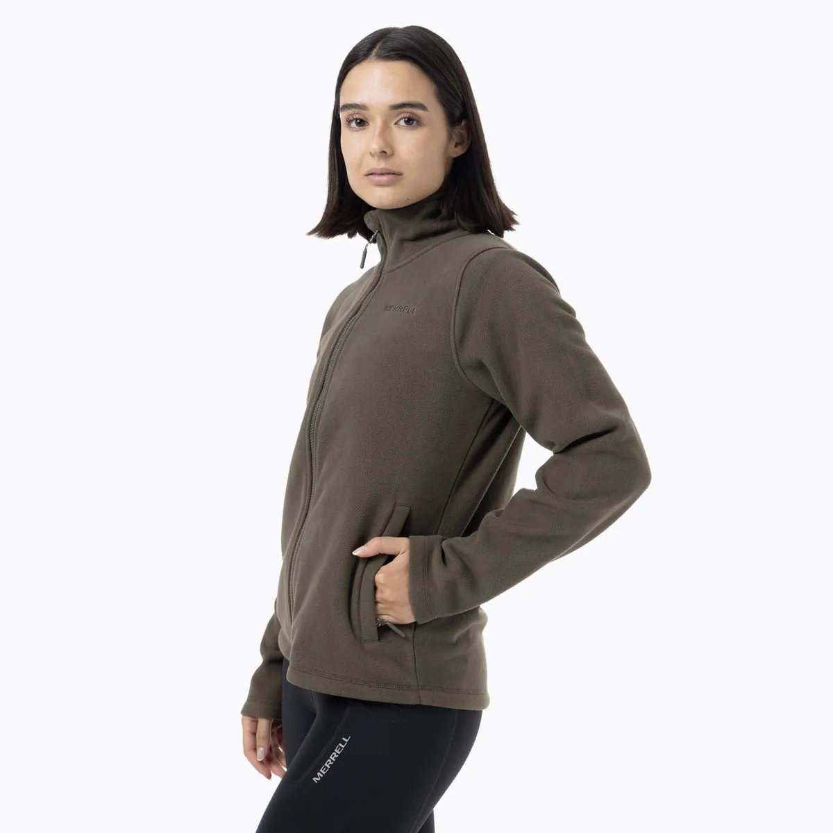 MERRELL - Polar Mujer Alpa Microfleece Verde MERRELL