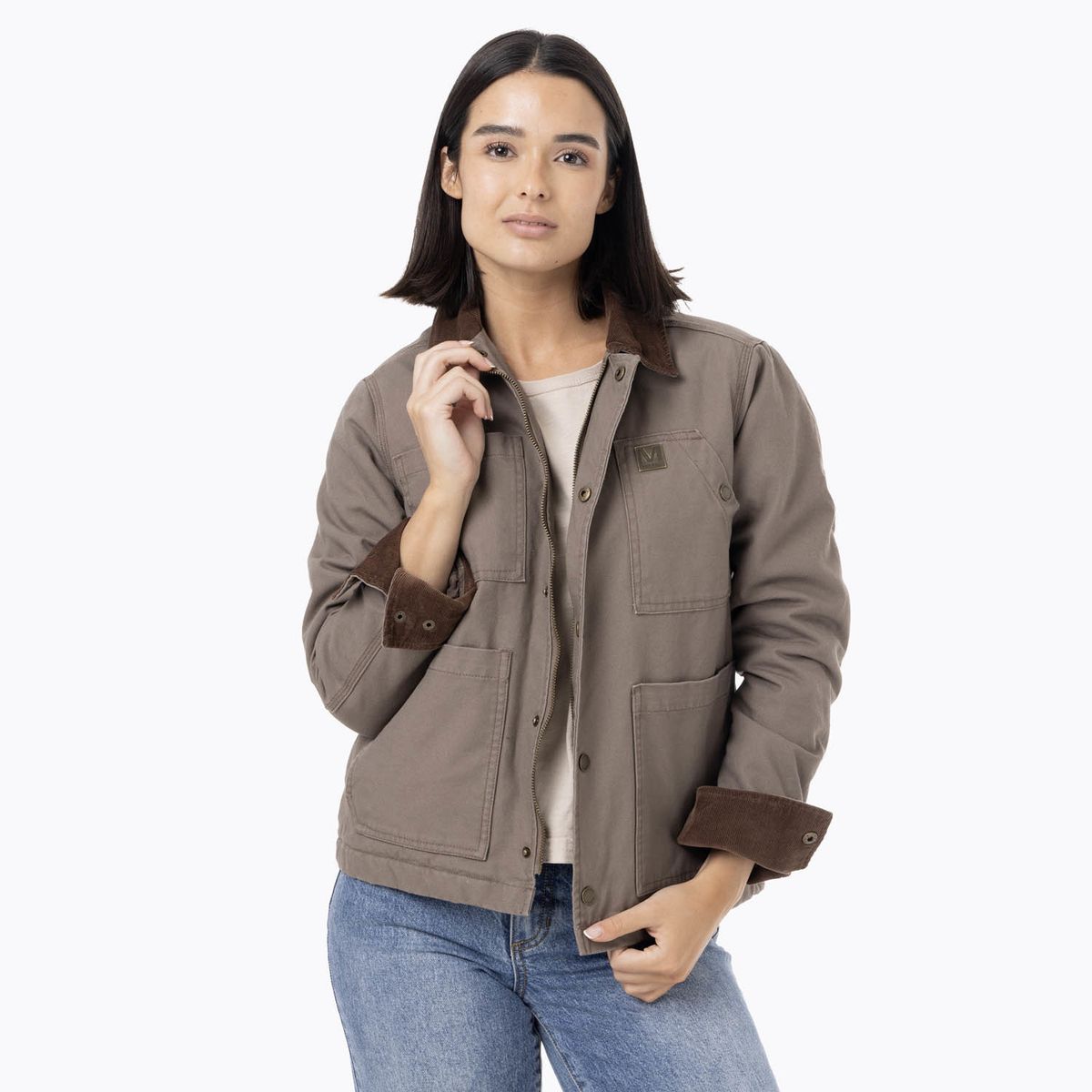 MERRELL - Chaqueta Mujer Lightly Padded Café MERRELL