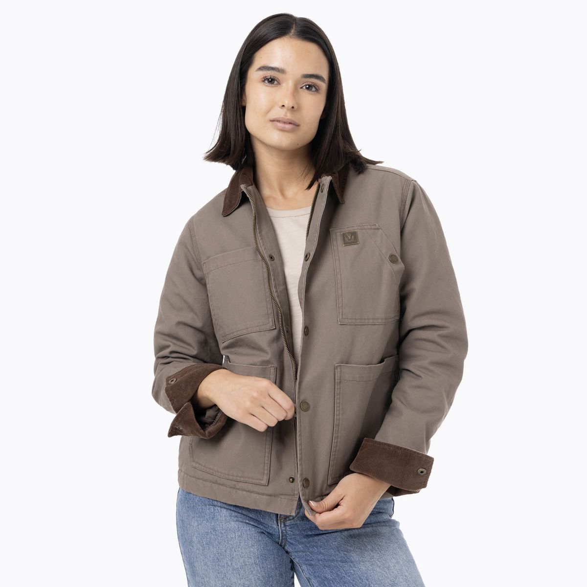 MERRELL - Chaqueta Mujer Lightly Padded Café MERRELL