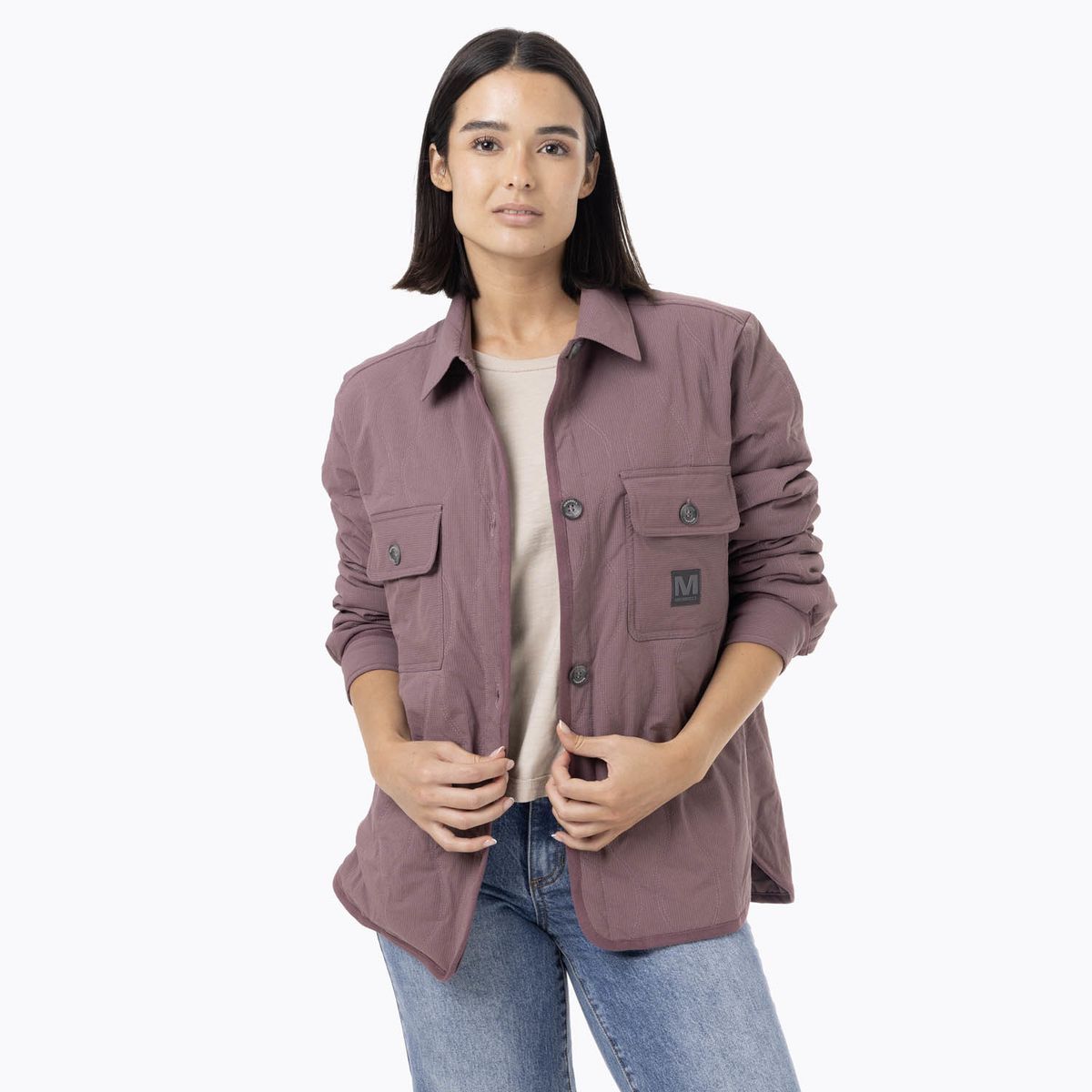 MERRELL - Chaqueta Mujer Full Zipper Morado MERRELL