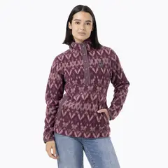 MERRELL - Polar Mujer D Print Snap Microfleece Morado