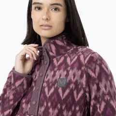 MERRELL - Polar Mujer D Print Snap Microfleece Morado