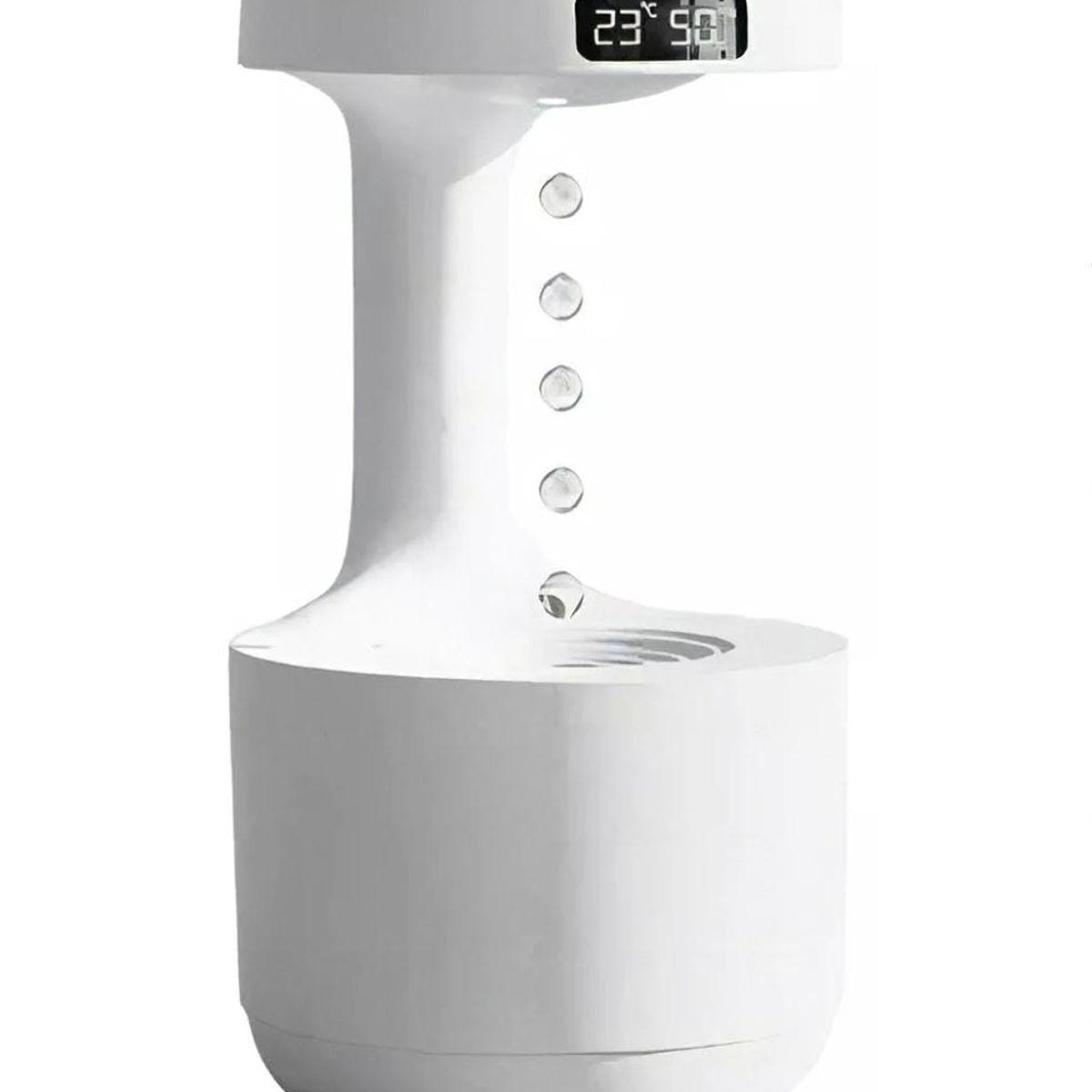 GENERICO - Humidificador Antigravedad Gotas De Agua Ultrasónico 600ml