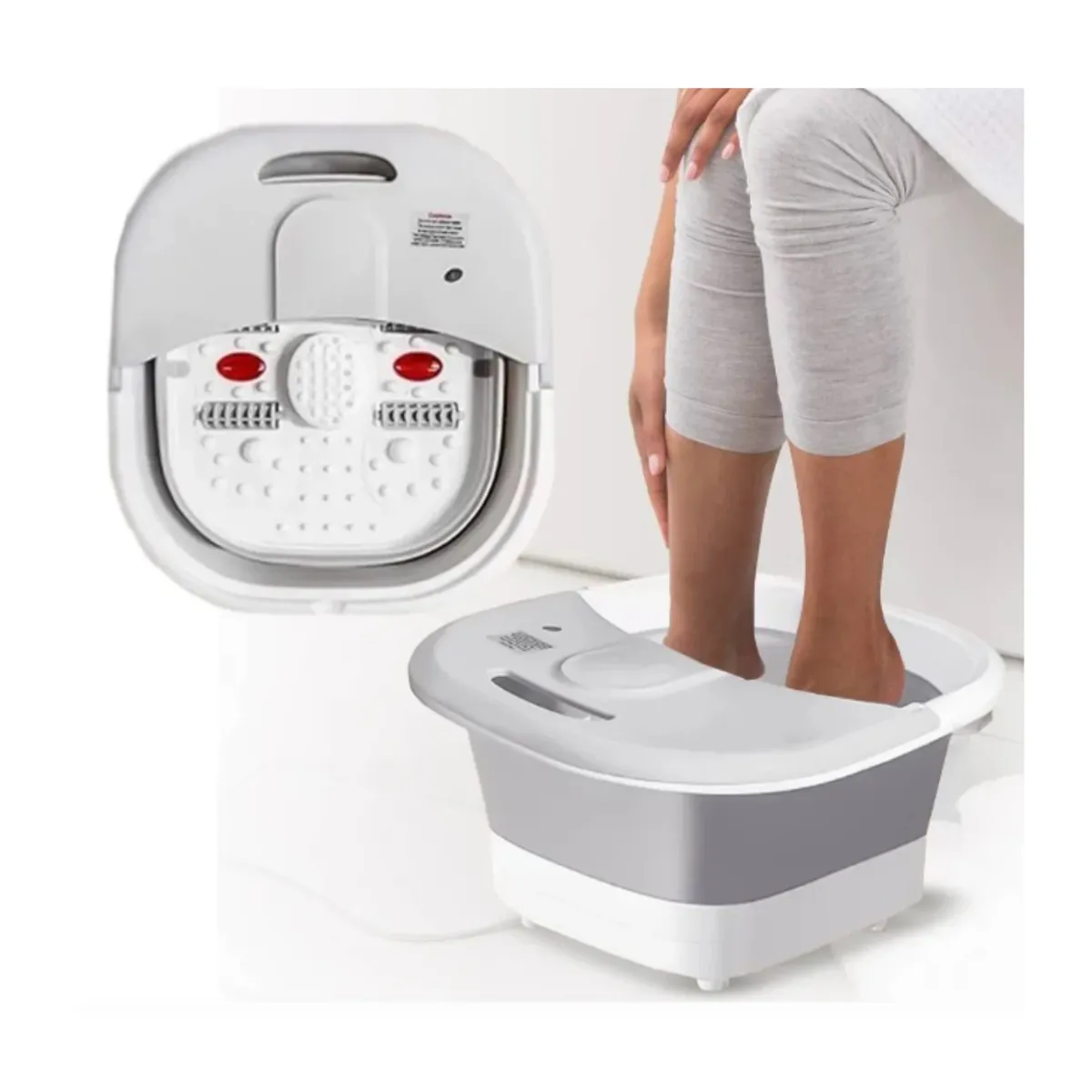GENERICO - Spa De Pies Hidromasajes Masajeador Pedicure Profesional Color Gris