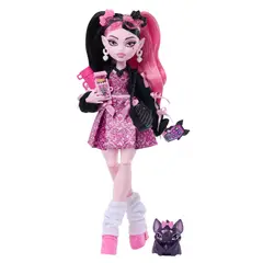 MONSTER HIGH - Muñeca Draculaura - 3 - Calcetines Blancos