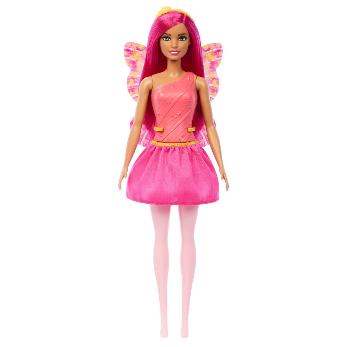 BARBIE - Barbie Dreamtopia Bailarina Hada - Pelo Fucsia - Alas Rosada