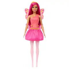 BARBIE - Dreamtopia Bailarina Hada - Pelo Fucsia - Alas Rosada