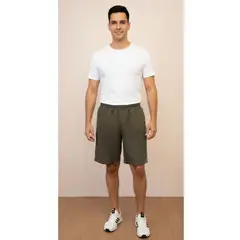 LIKE SHOP - Short Deportivo Hombre Secado Rápido Verano Bolsillo Cierre HY03