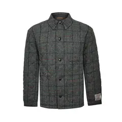 ROCKFORD - Chaqueta Lana Hombre Harris Gris
